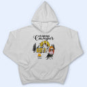 Happy Camper Chibi - Gift For Camping Lovers - Personalized Custom T Shirt