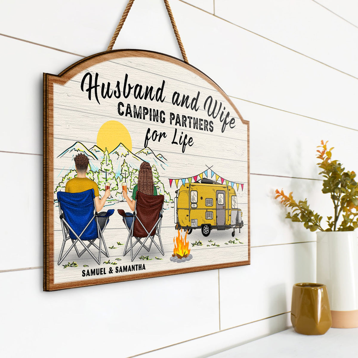 Home Is Where We Park It - Gift For Camping Lovers - Personalized Cust ...