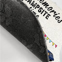 Making Memories One Campsite At A Time Back Couple - Gift For Camping Couples - Personalized Doormat