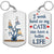 I Work Hard So My Cat Can Have A Better Life - Gift For Cat Lovers - Personalized Aluminum Keychain