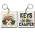 Keys To The Campers - Gift For Couples - Personalized Wooden Keychain
