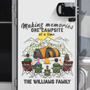 Making Memories One Campsite At A Time - Gift For Camping Family - Personalized Camping Decal, Decor Decal