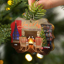 You And Me We Got This - Gift For Couples - Personalized Medallion Wooden Ornament
