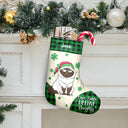 Dear Santa Define Naughty - Gift For Family - Personalized Christmas Stocking