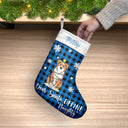 Dear Santa Define Naughty - Gift For Family - Personalized Christmas Stocking