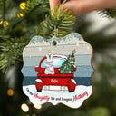 We Regret Nothing - Gift For Dog Cat Lovers - Personalized Custom Shaped Wooden Ornament