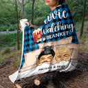 This Is Our Watching Blanket - Gift For Couples - Personalized Fleece Blanket