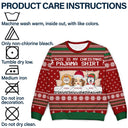 This Is My Christmas Pajama Shirt - Gift For Dog Cat Lovers - Personalized Unisex Ugly Sweater
