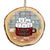 How Sweet To Work With You - Christmas Gift For Co-worker - Personalized Wood Slice Ornament
