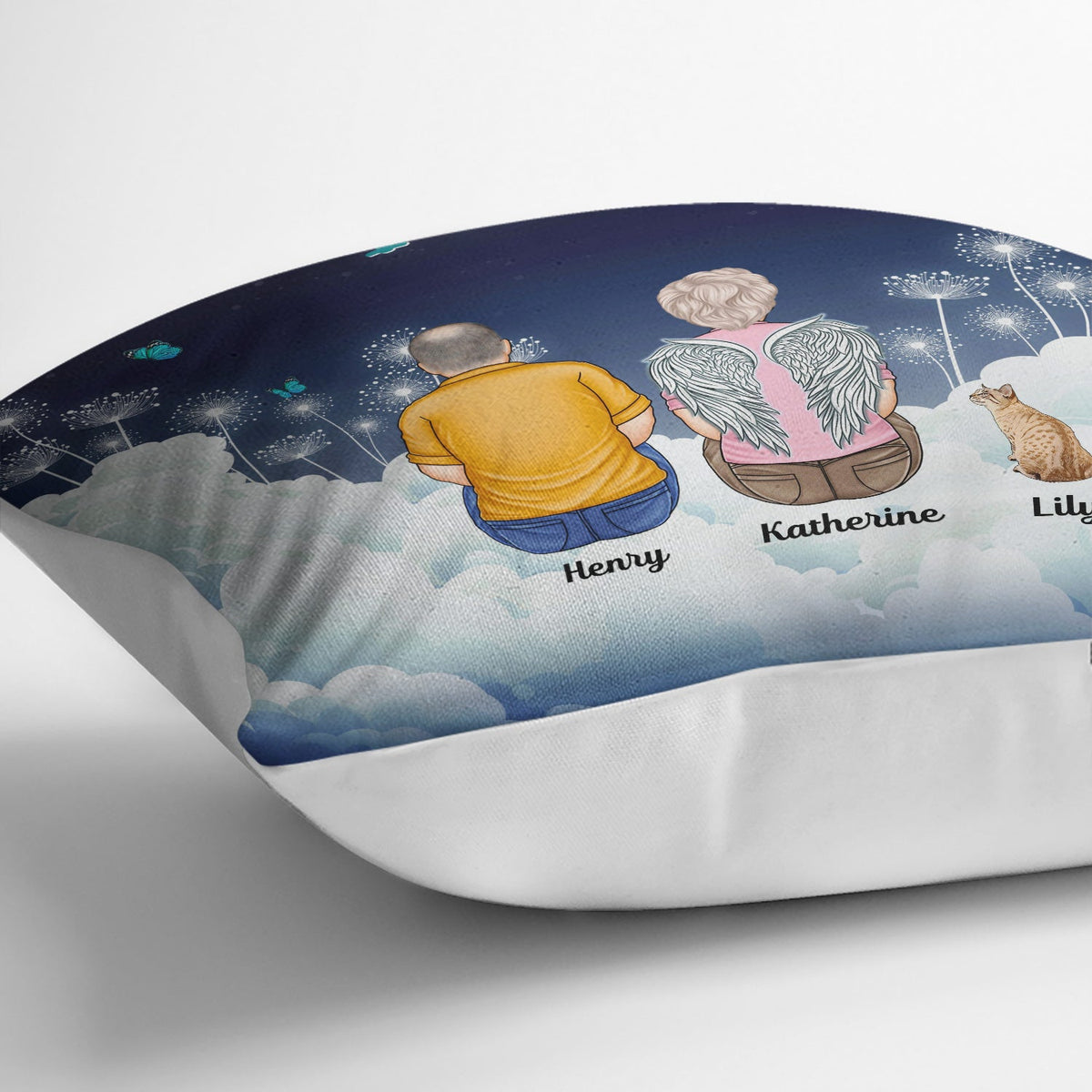 When You Miss Me Have No Fear - Memorial Sympathy Gift For Dog Lovers - Personalized Pillow