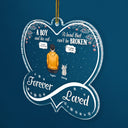 A Bond That Can't Be Broken - Gift For Dog Cat Lovers - Personalized Custom Shaped Acrylic Ornament