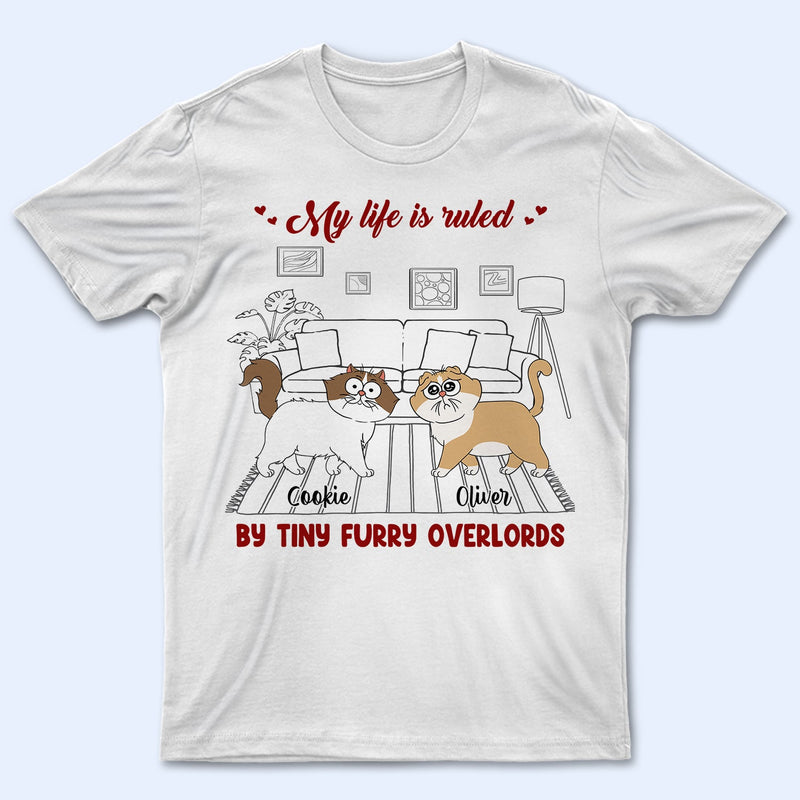 My Life Is Ruled By - Gift For Cat Lovers - Personalized Sweatshirt