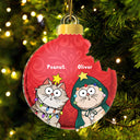 Broken Ornament Funny Cat - Christmas For Cat Lovers - Personalized Custom Shaped Acrylic Ornament