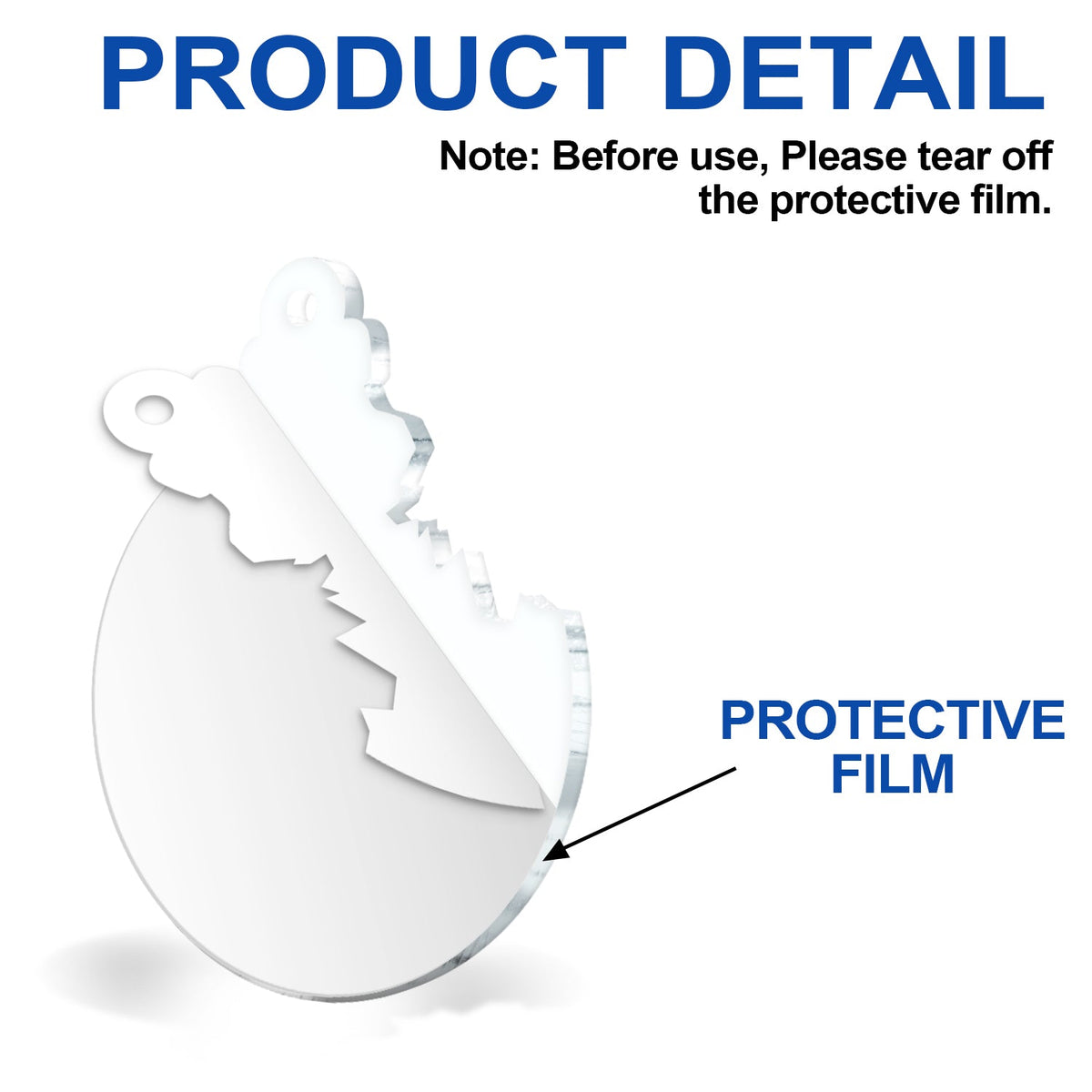 Broken Ornament Funny Cat - Christmas For Cat Lovers - Personalized Custom Shaped Acrylic Ornament