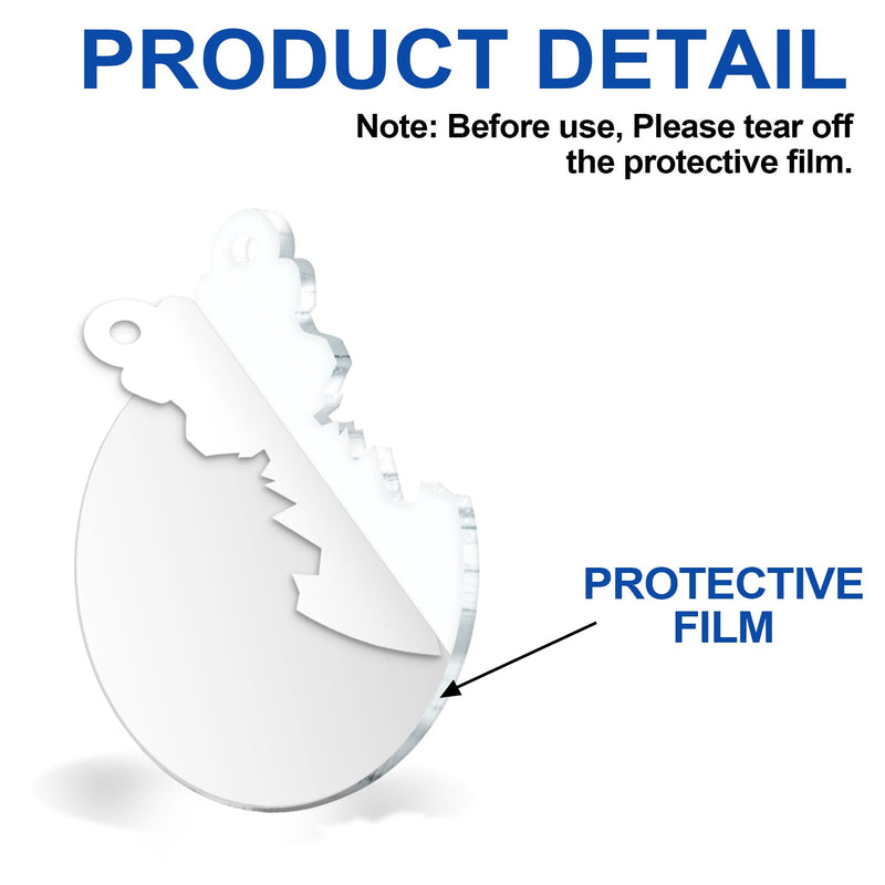 Broken Ornament Funny Cat - Christmas For Cat Lovers - Personalized Custom Shaped Acrylic Ornament