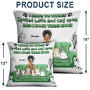 Best Cat Mom Ever - Gift For Cat Lovers - Personalized Pillow