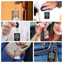 Custom Photo I Will Carry You With Me - Memorial Gift - Personalized Acrylic Keychain