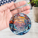 Custom Photo Always Loved Never Forgotten - Memorial Gift For Family - Personalized Acrylic Keychain