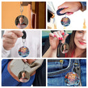 Custom Photo Always Loved Never Forgotten - Memorial Gift For Family - Personalized Acrylic Keychain