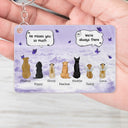 They Still Talk About You - Memorial Gift For Pet Lovers - Personalized Acrylic Keychain