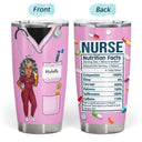 Nurse Nutrition Facts New Version - Gift For Nurses - Personalized Tumbler