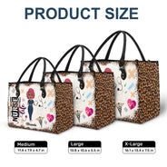 Nurse Life - Gift For Nurse - Personalized Leather Bag