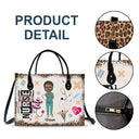 Nurse Life - Gift For Nurse - Personalized Leather Bag