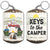 Keys To The Camper You And Me - Gift For Dog And Camping Lovers - Personalized Aluminum Keychain