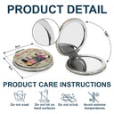 Always Besties - Gift For Best Friends, Besties - Personalized Circle Compact Mirror