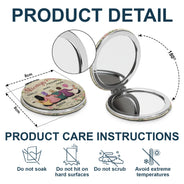 Toujours les meilleurs amis - Cadeau pour les meilleurs amis - Miroir compact circulaire personnalisé