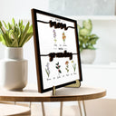 First Mom Now Grandma - Gift For Mom, Grandma - Personalized 2-Layered Wooden Plaque With Stand