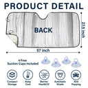 Home Is Where We Park It You And Me And The Dogs - Gift For Camping Lovers - Personalized Auto Sunshade