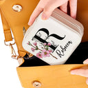 Birth Flower With Name - Gift For Her, Gift For Women - Personalized Jewelry Box