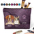 Cute Dogs And Cats Aesthetic Pattern - Birthday, Loving Gift For Pet Lovers, Dog Mom, Cat Mom - Personalized Cosmetic Bag