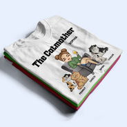 La Mère Chat - Cadeau pour les mamans de chats, les amoureux des chats, les femmes - T-shirt personnalisé