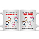 Little Cute Kids We Used To Live - Gift For Father, Dad - Personalized Mug