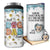 Custom Photo Thanks For All The Belly Rubs - Gift For Dog Dad, Dog Lovers - 3D Inflated Effect Printed 4 In 1 Can Cooler, Personalized 4 In 1 Can Cooler Tumbler