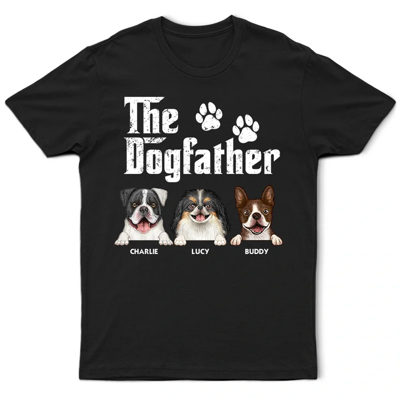 The Dogfather Semi Real - Personalized T Shirt