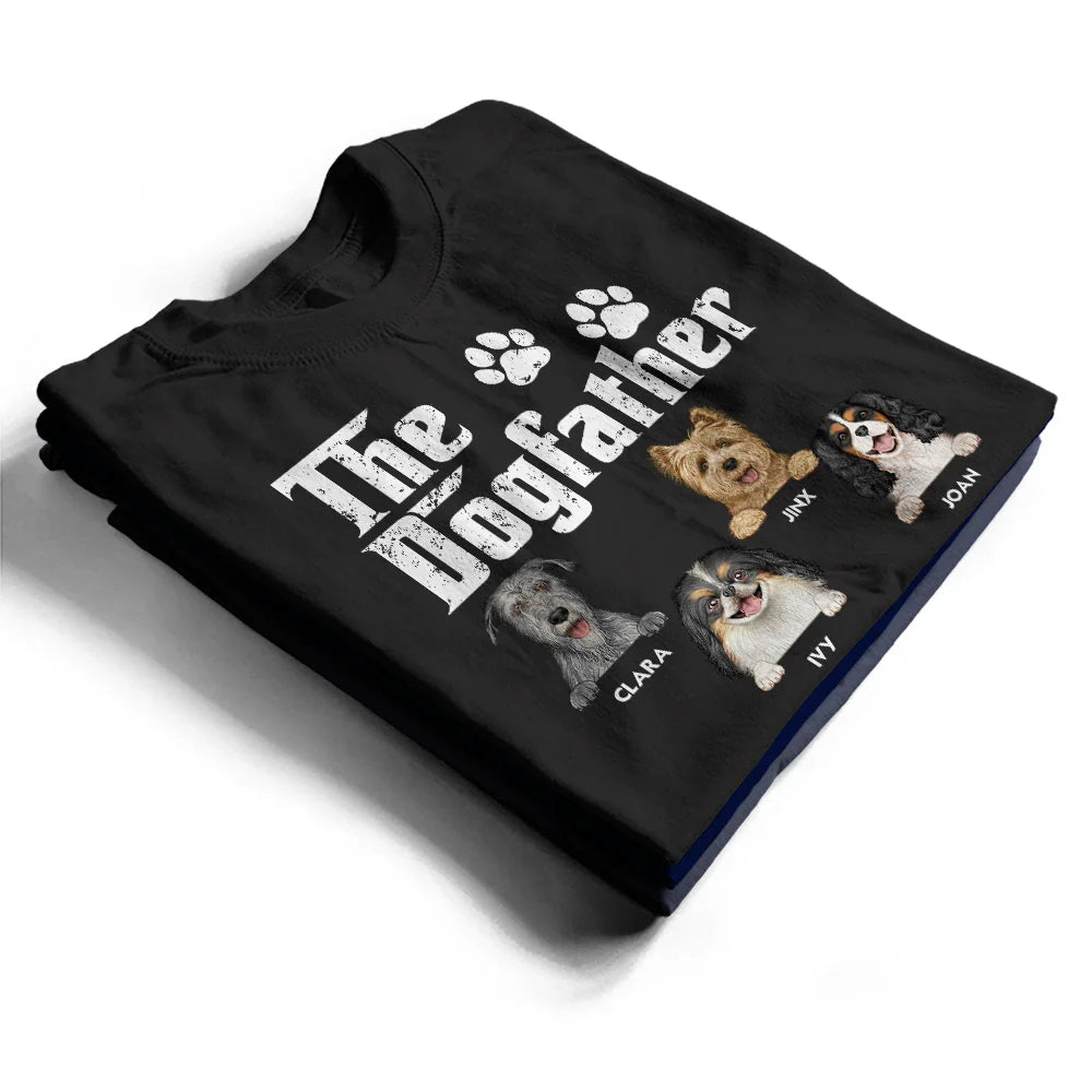 The Dogfather Semi Real - Personalized T Shirt
