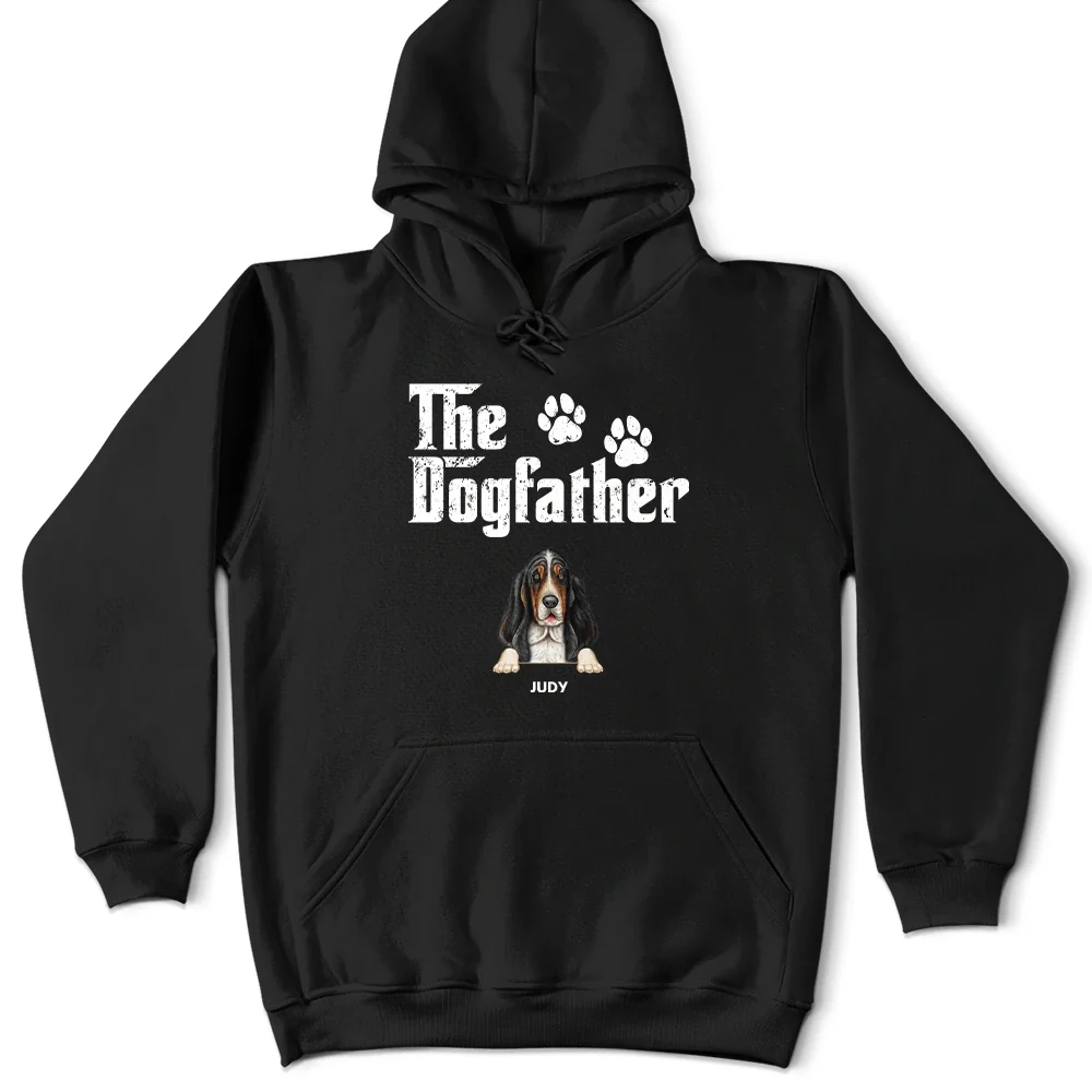 The Dogfather Semi Real - Personalized T Shirt