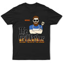 The Grillfather Fire - Personalized T Shirt