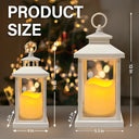 Memorial, Sad, Family, Parents, Gift For Grandparents - Custom Photo This Candle Burns In Loving Memory - Personalized LED Candle Lantern