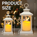Memorial,Sad,Family,Parents,Gift For Grandparents - Calendar The Moment Your Heart Stopped - Personalized LED Candle Lantern