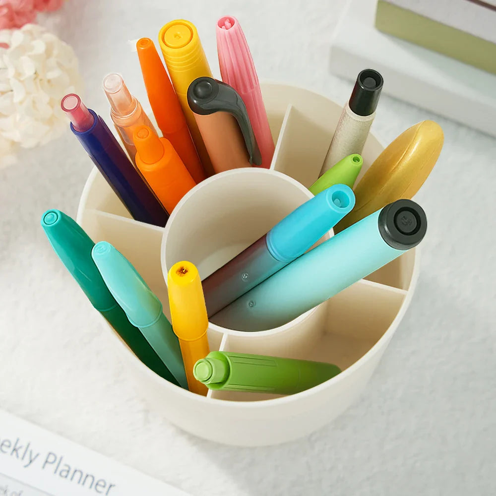 Teacher, Happy - The Best Teacher - Personalized Rotating Pen Holder