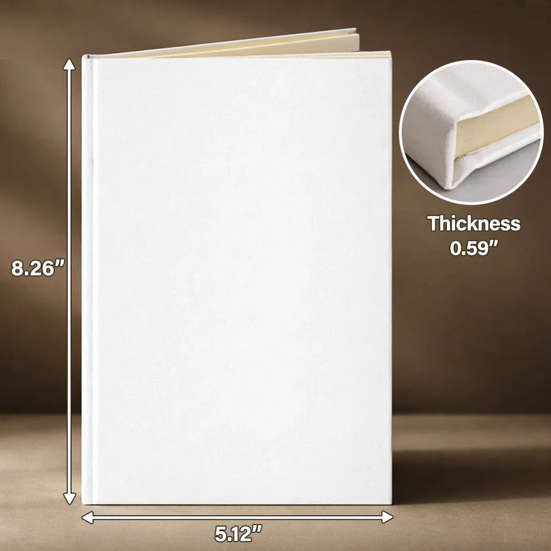 Gift For Women,Gift For Daughter,Gift For Bestie,Happy,Graduation,Top Market,Icon - Birth Month Flower The New Chapter - Personalized Hardcover Journal