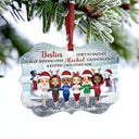 Best Friends Here's To Another Year - Christmas Gift For BFF And Colleagues - Personalized Custom Aluminum Ornament