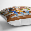 Best Friends Not Sisters By Blood But Sisters By Heart - Gift For BFF, Sisters - Personalized Custom Pillow