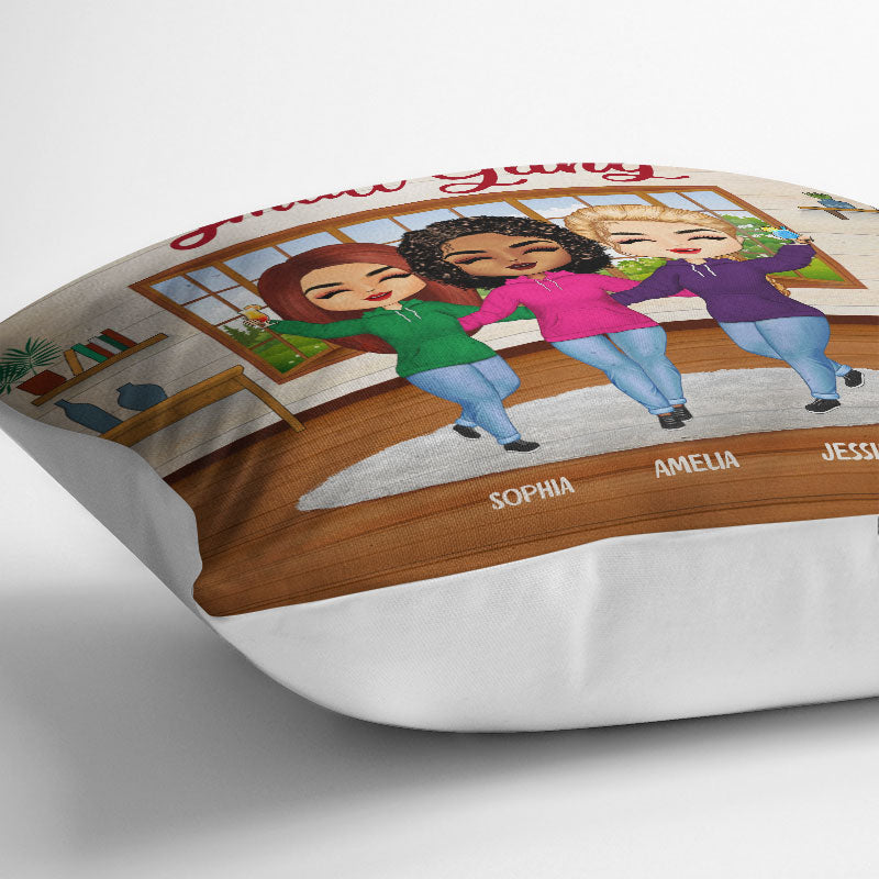 Meilleurs amis, nous sommes comme une petite bande - Cadeau pour les meilleures amies et les collègues - Oreiller personnalisé