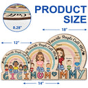 My Favorite People Call Me - Birthday, Loving Gift For Mom, Mother, Grandma, Grandmother - Personalized Custom Shaped Wood Sign