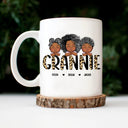 Leopard Nana Title - Birthday, Loving Gift For Mom, Mother, Mama, Grandma, Grandmother - Personalized Custom Mug